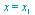 x = x[1]